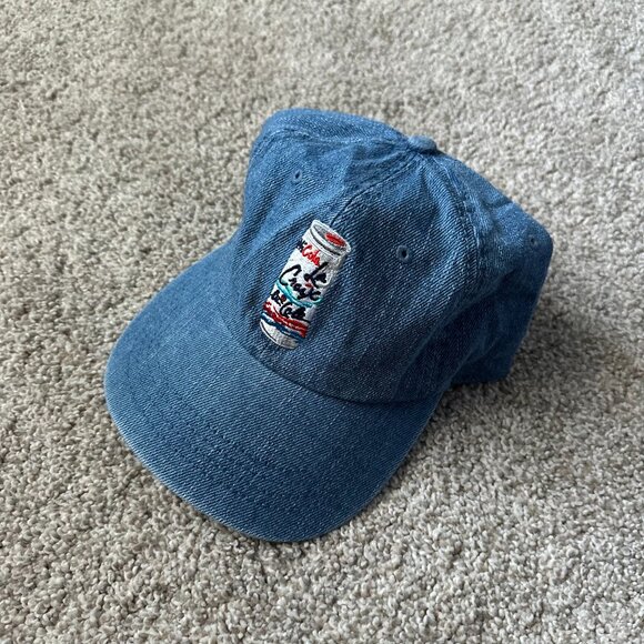 rare lacroix cola embroidered denim hat 🤍 - Picture 4 of 13